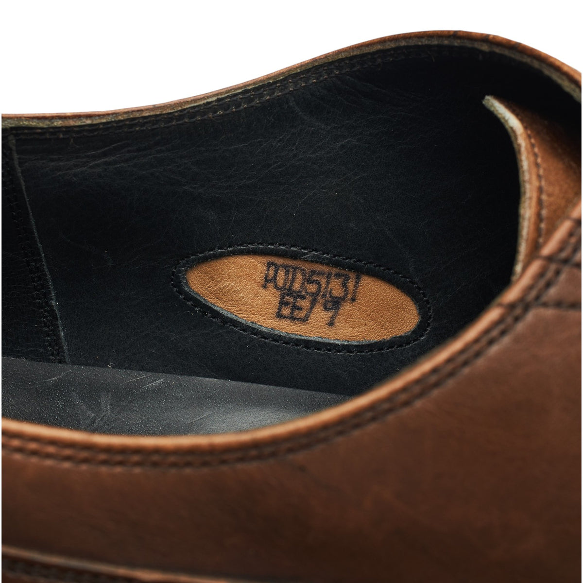 Gieves & Hawkes Brown Leather Oxford UK 9 EE