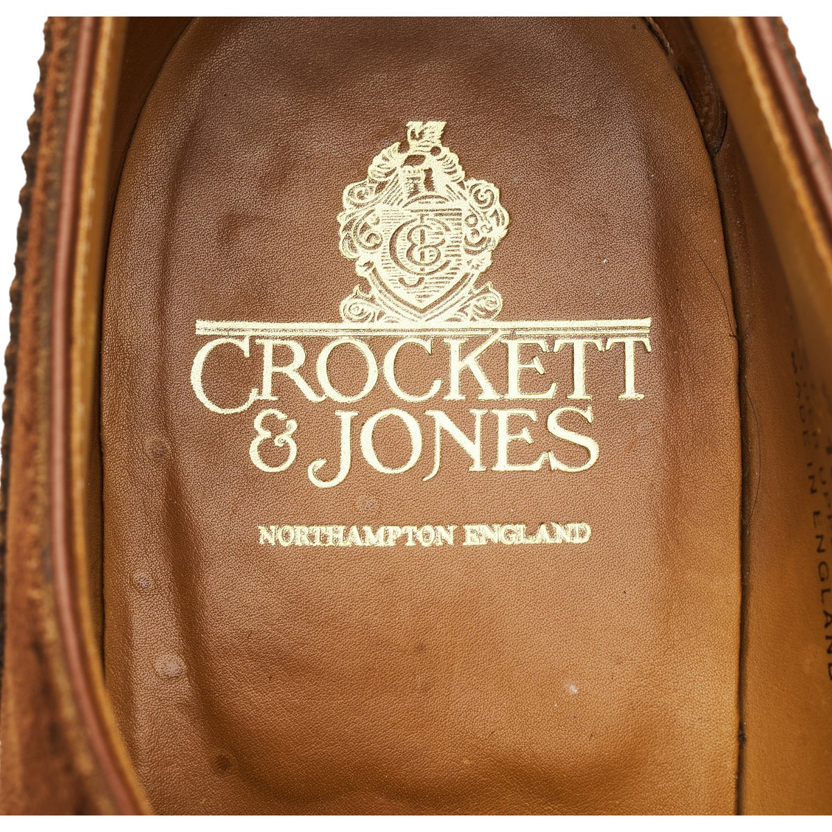 'Westminster' Snuff Brown Suede Oxford Brogues UK 10 E