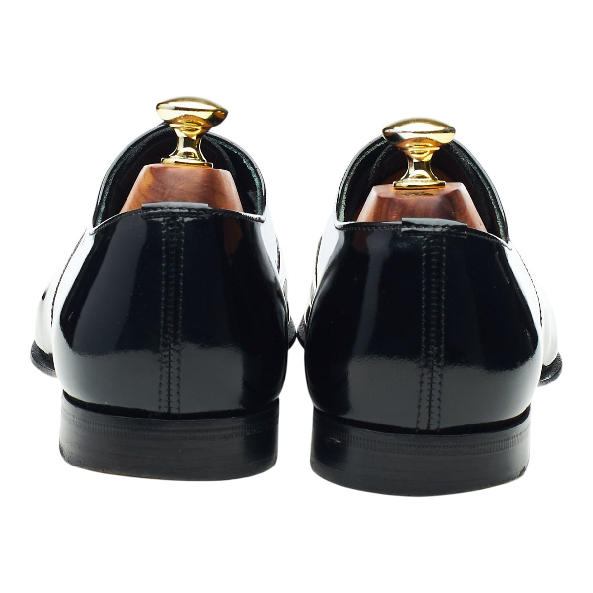'Alastair' Black Patent Leather Oxford UK 7 F