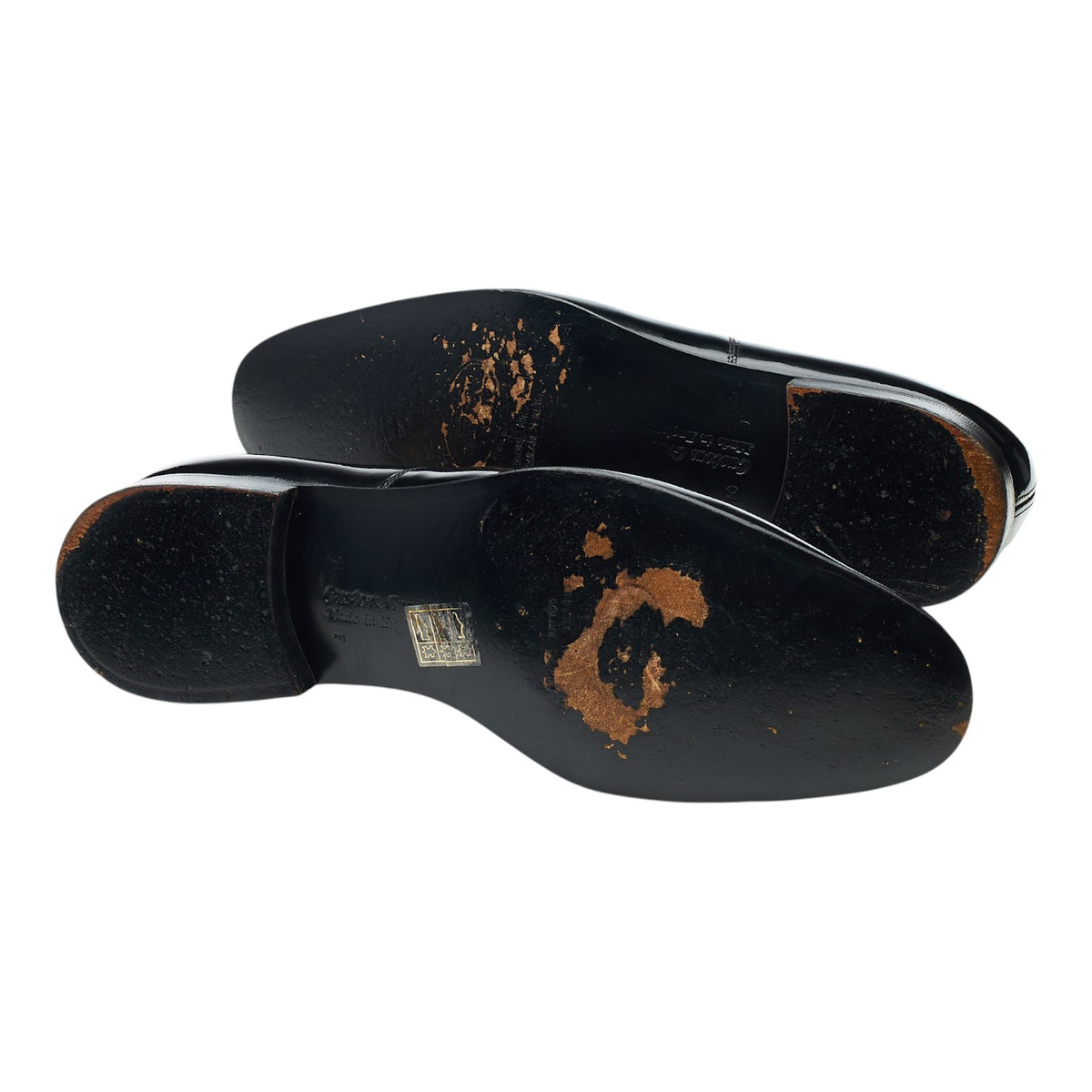 'Alastair' Black Patent Leather Oxford UK 7 F