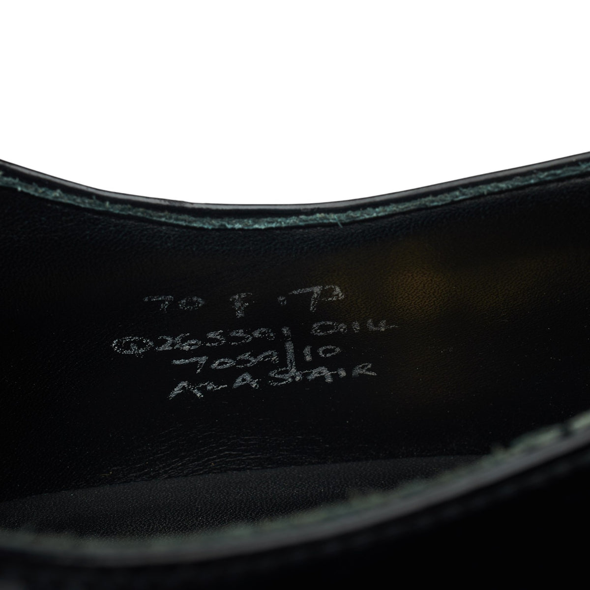 'Alastair' Black Patent Leather Oxford UK 7 F