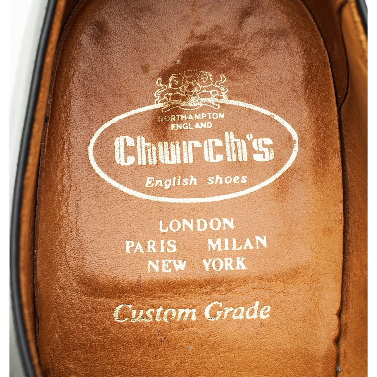 'Westbury' Black Leather Monk Strap UK 9.5 F