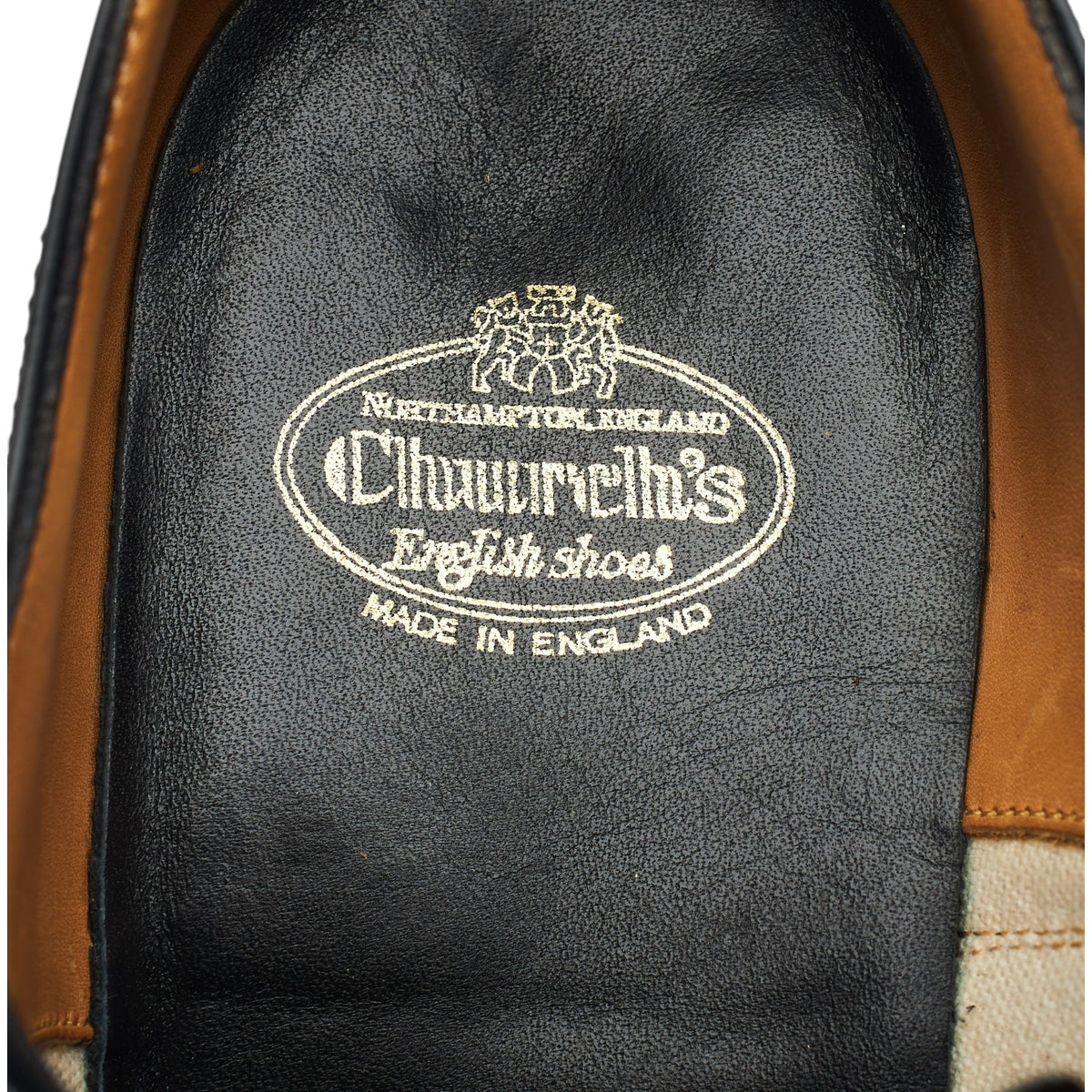 'Vienna' Black Leather Oxford UK 7 G