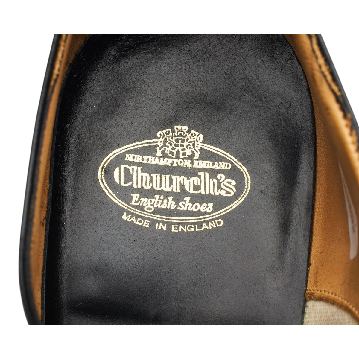 'Hong Kong' Black Leather Oxford UK 9 F