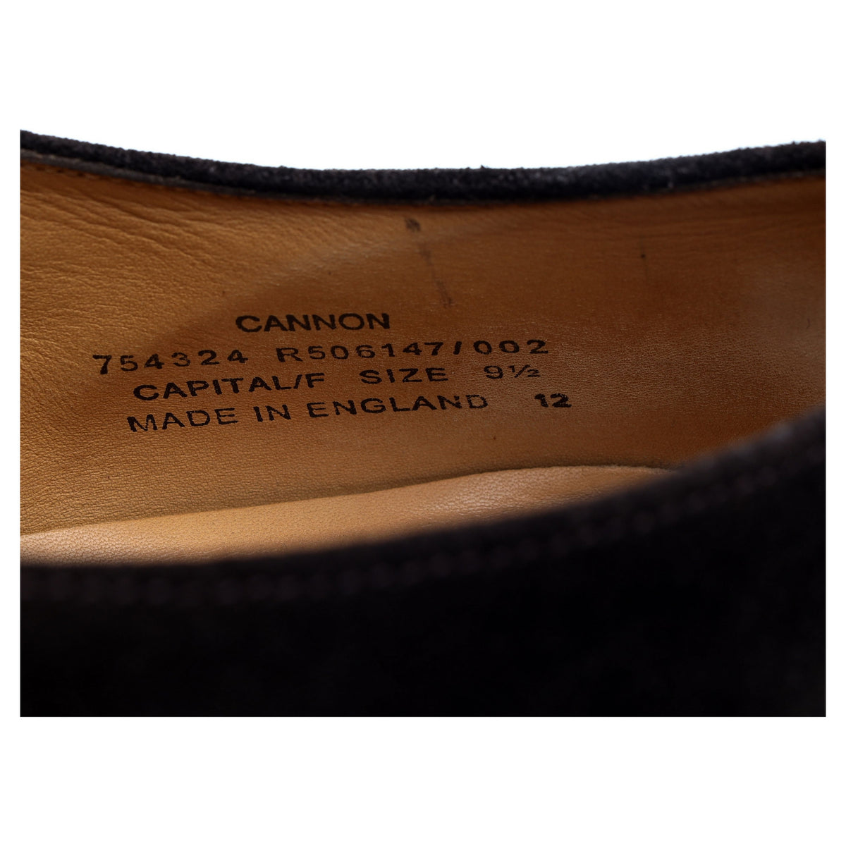 1880 &#39;Cannon&#39; Dark Brown Suede Double Monk Strap UK 9.5 F