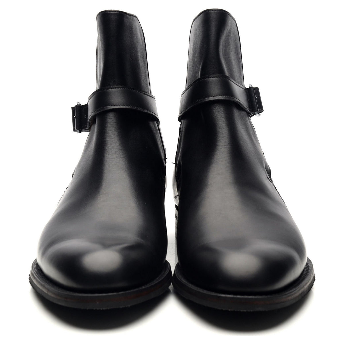 Women&#39;s Black Leather Jodhpur Boots UK 6 D