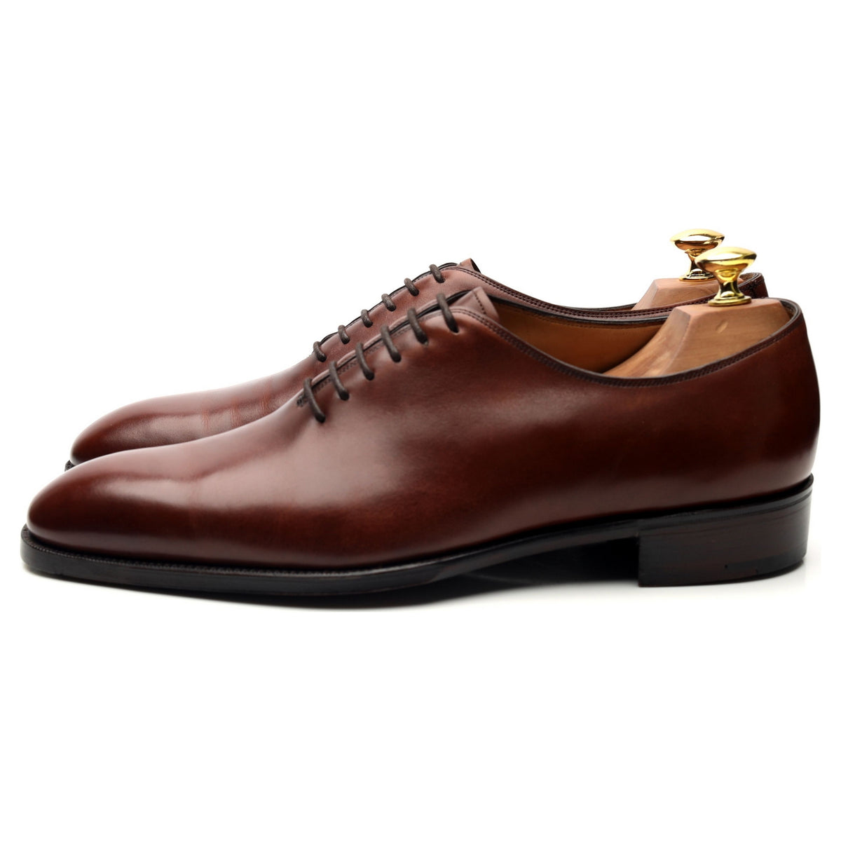 &#39;Sinatra&#39; Brown Leather Wholecut Oxford UK 9.5 E