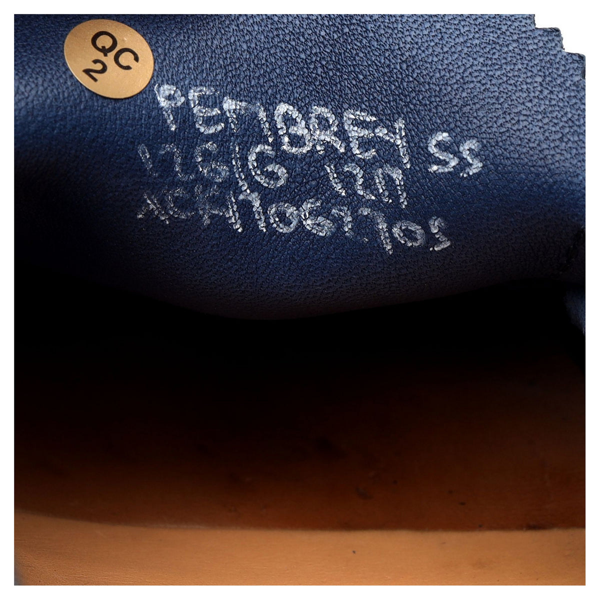 &#39;Pembrey&#39; Blue Suede Loafers UK 5.5 G