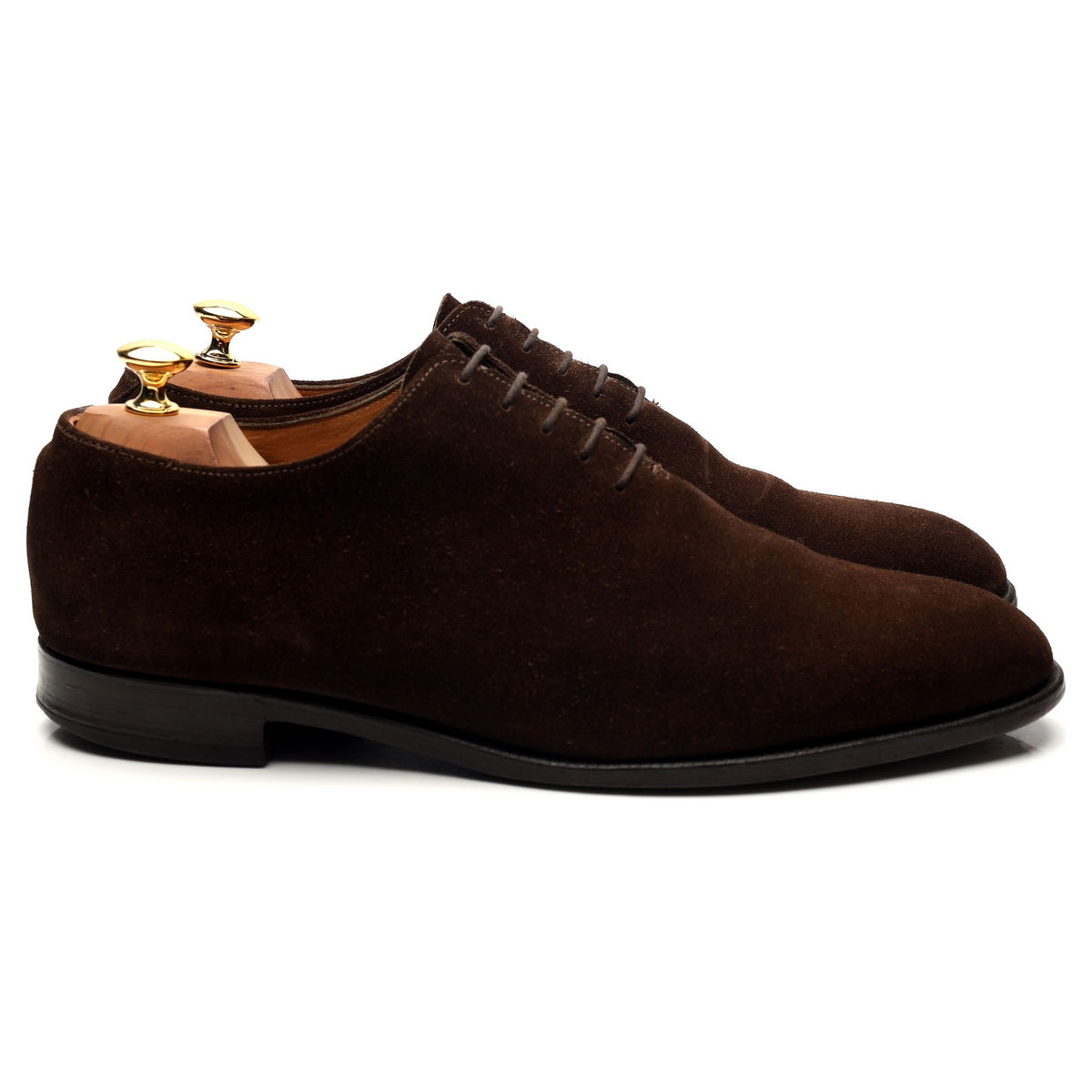 Dark Brown Suede Wholecut Oxford UK 11 F