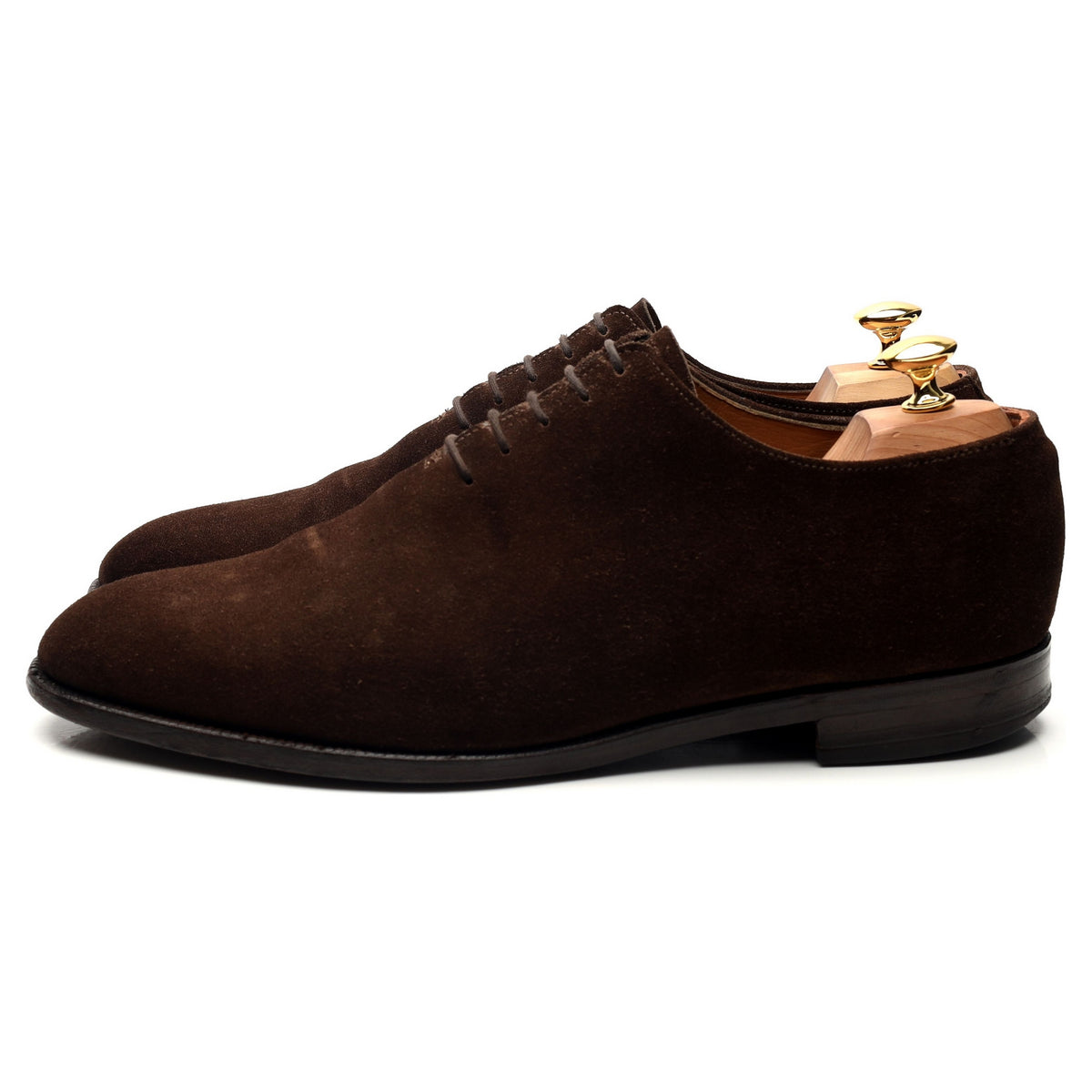 Dark Brown Suede Wholecut Oxford UK 11 F