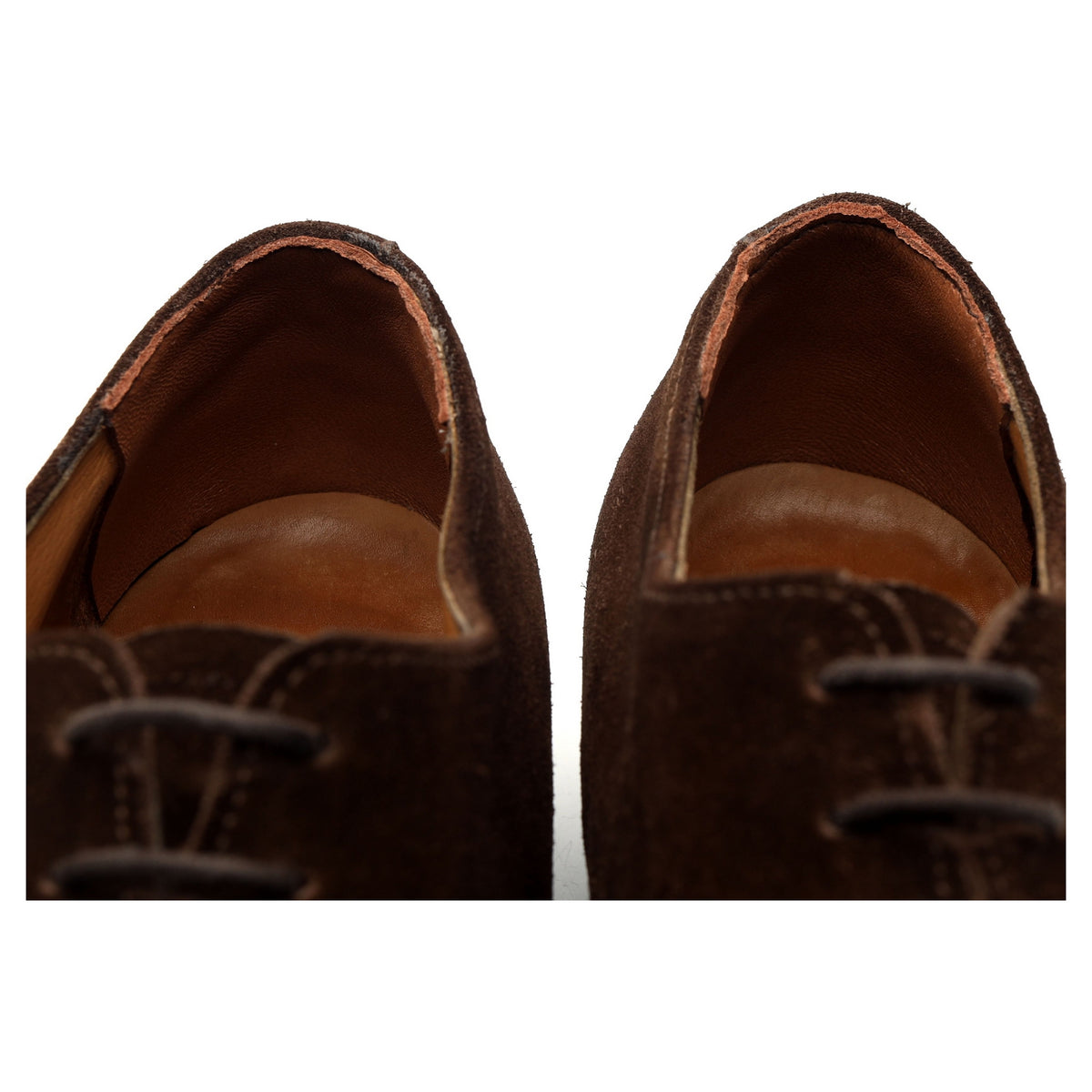 Dark Brown Suede Wholecut Oxford UK 11 F