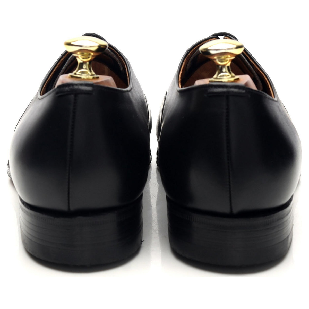 Black Leather Oxford UK 7 F