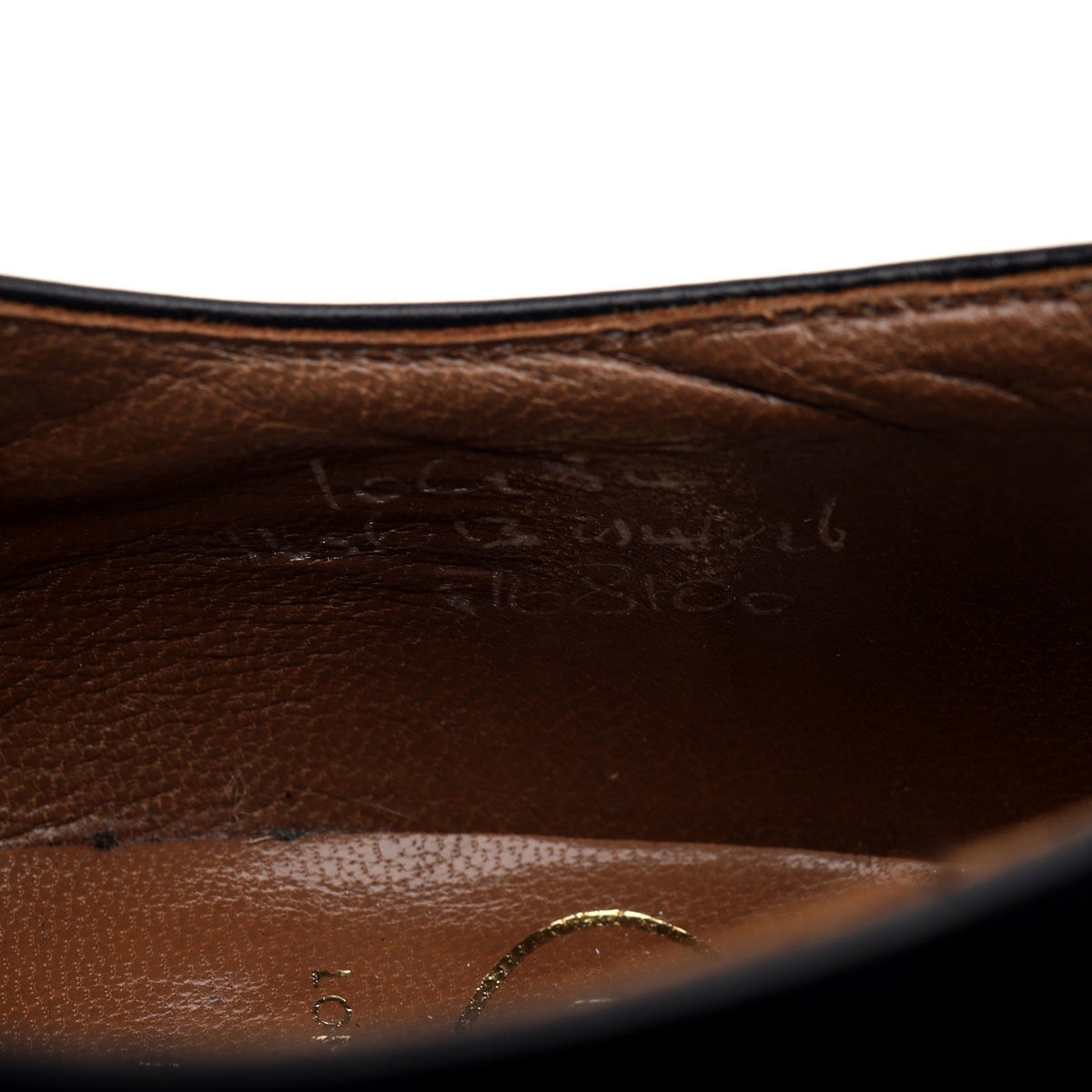 Black Leather Oxford UK 7 F