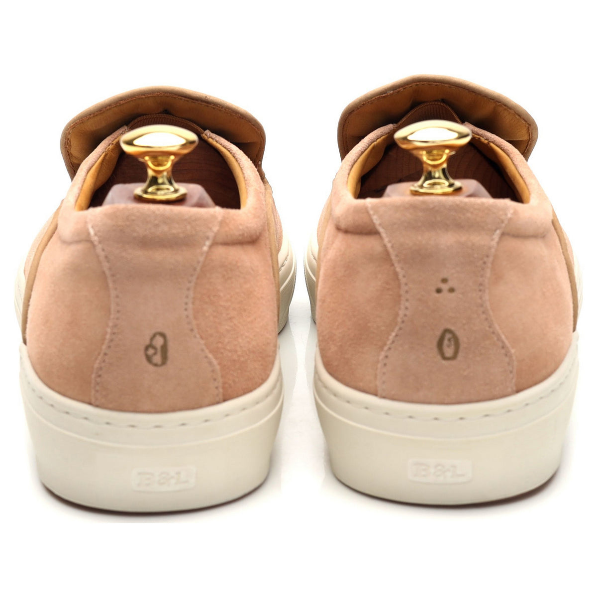 &#39;The Beat&#39; Pink Suede Slip On Sneakers UK 9 EU 43