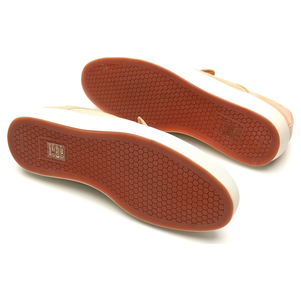 &#39;The Beat&#39; Pink Suede Slip On Sneakers UK 9 EU 43
