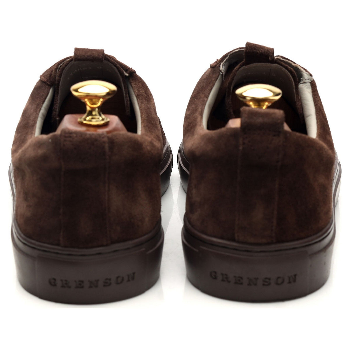&#39;Sneaker 1&#39; Brown Suede Sneakers UK 9 G