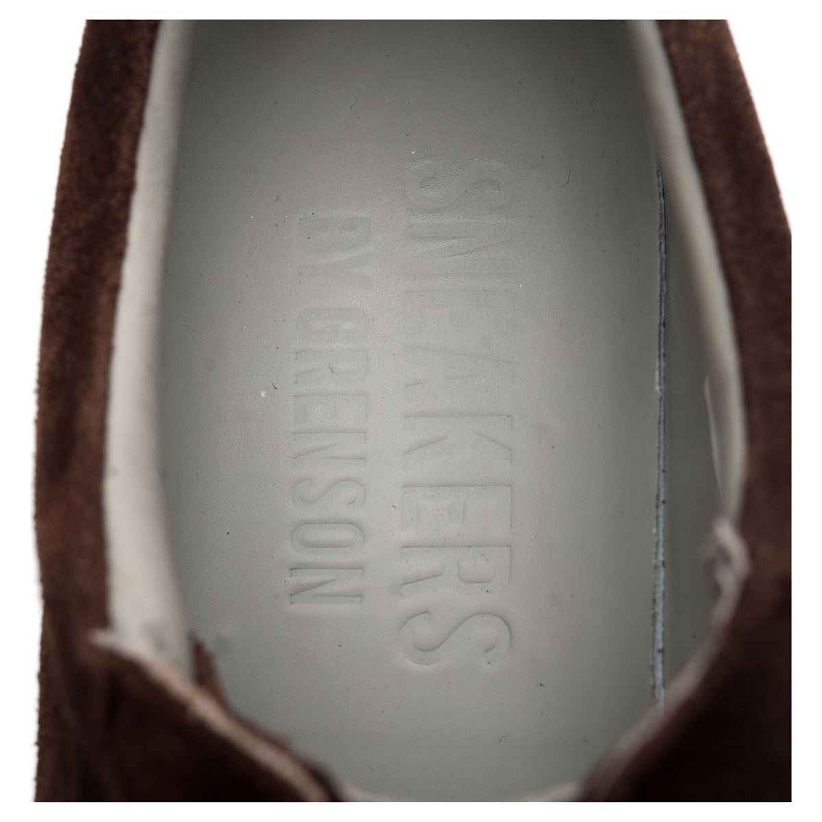 &#39;Sneaker 1&#39; Brown Suede Sneakers UK 9 G