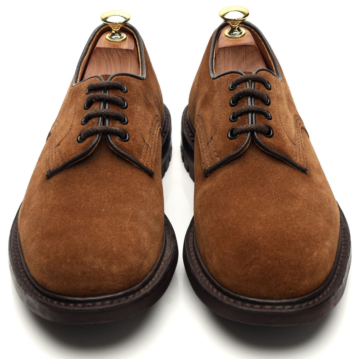 &#39;Daniel&#39; Snuff Brown Suede Derby UK 7.5