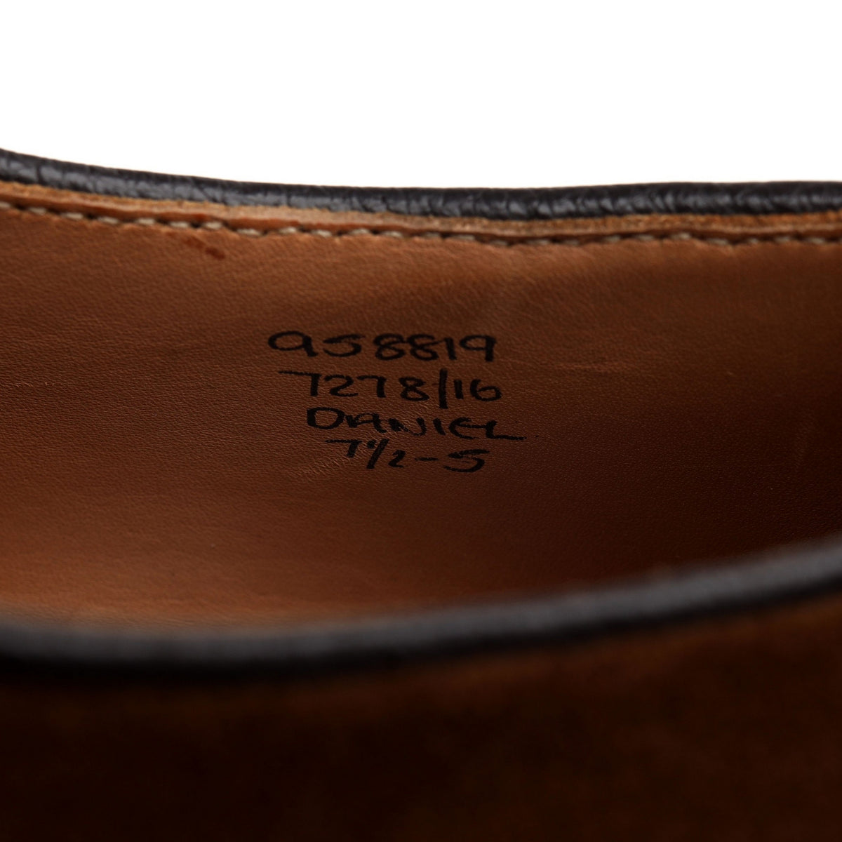 &#39;Daniel&#39; Snuff Brown Suede Derby UK 7.5