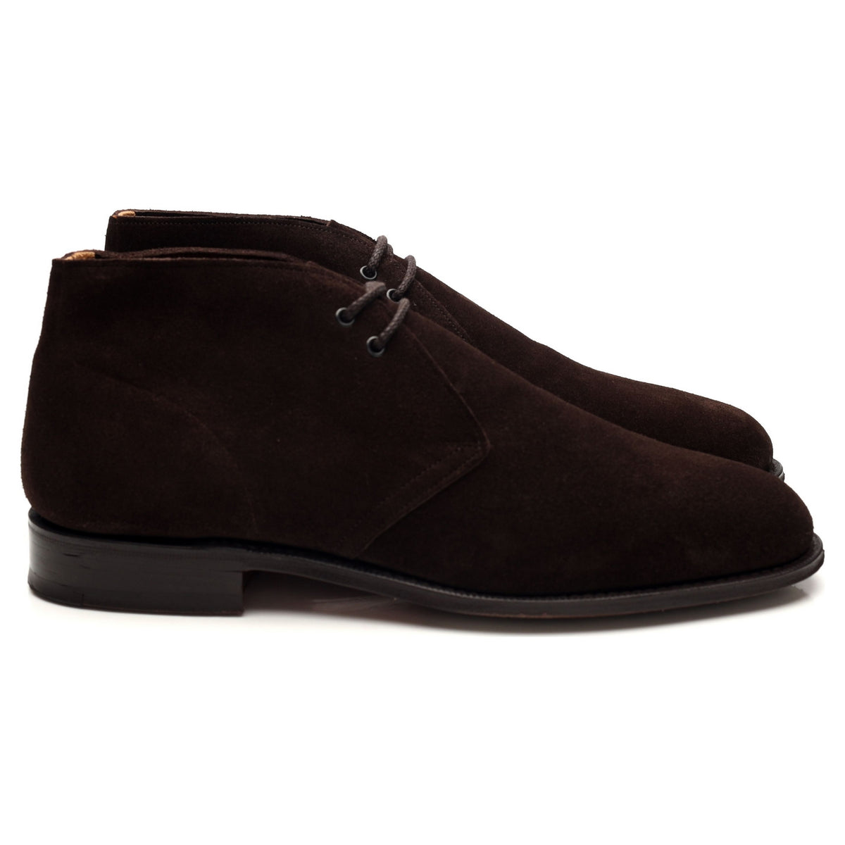 &#39;Sahara&#39; Dark Brown Suede Chukka Boots UK 7 F