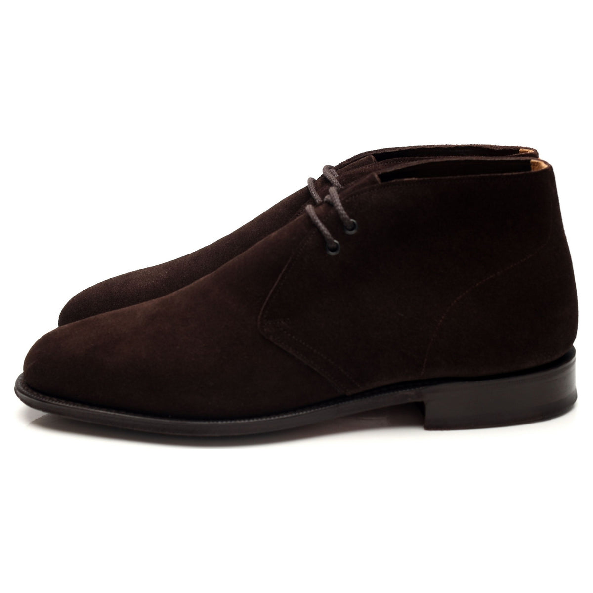 &#39;Sahara&#39; Dark Brown Suede Chukka Boots UK 7 F