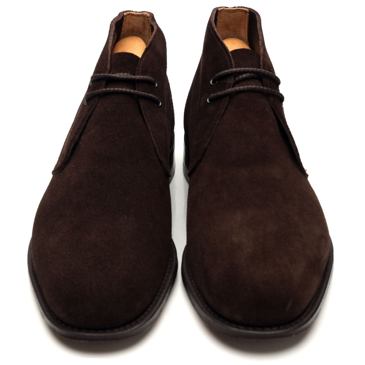 &#39;Sahara&#39; Dark Brown Suede Chukka Boots UK 7 F