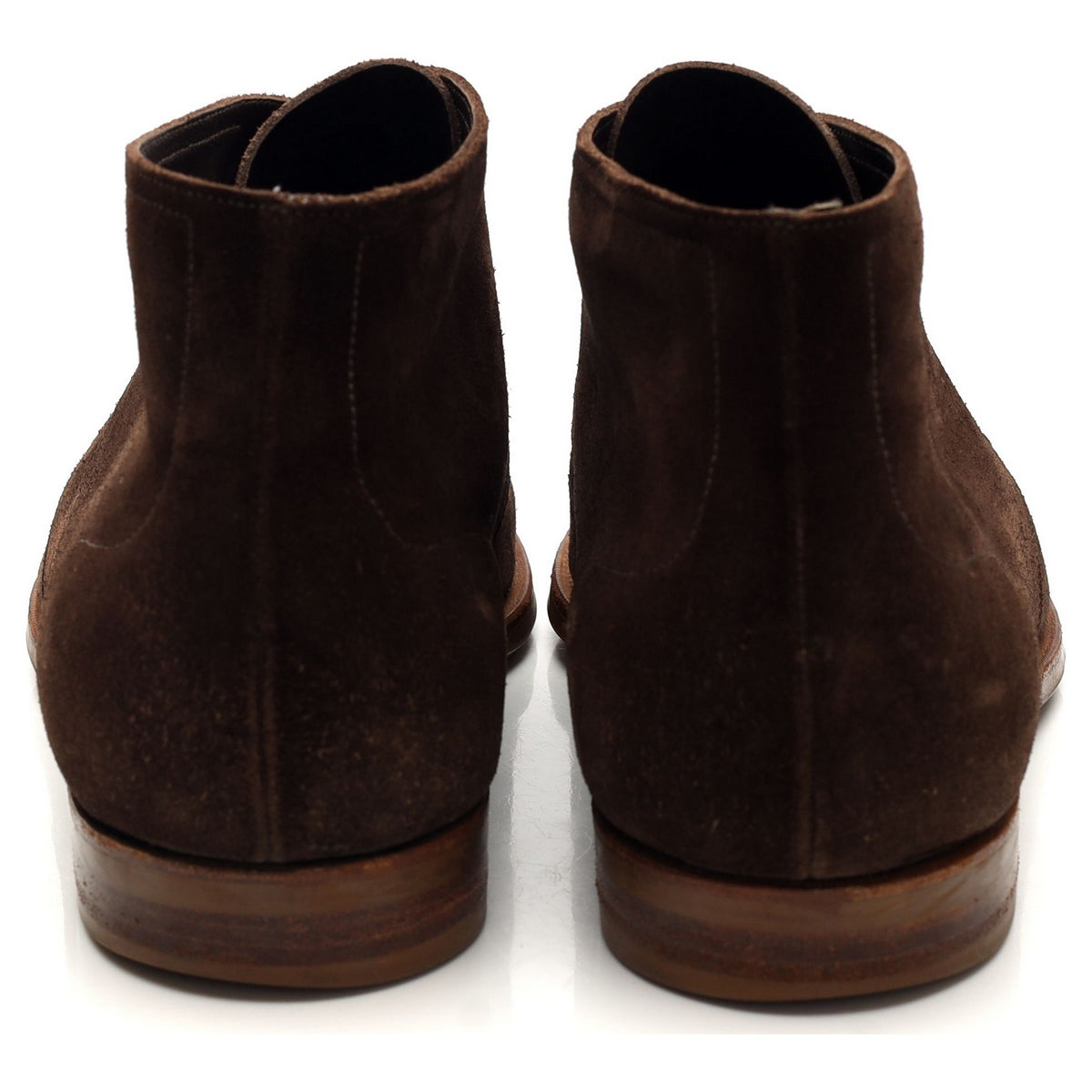 &#39;Shanklin&#39; Dark Brown Suede Chukka Boots UK 8.5 E
