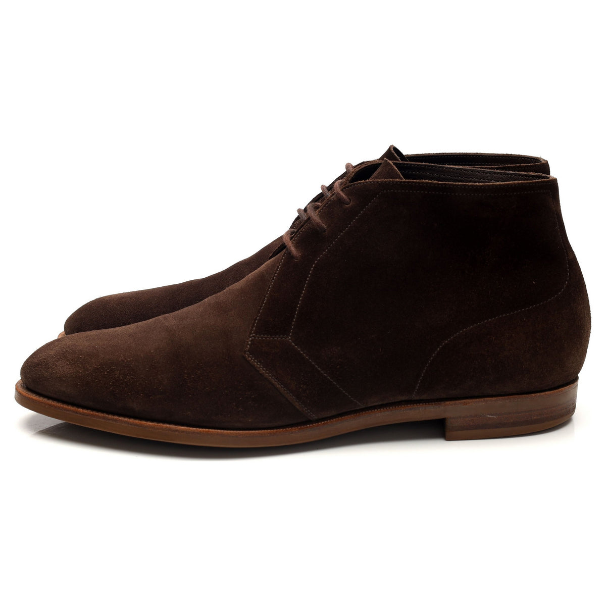 &#39;Shanklin&#39; Dark Brown Suede Chukka Boots UK 8.5 E
