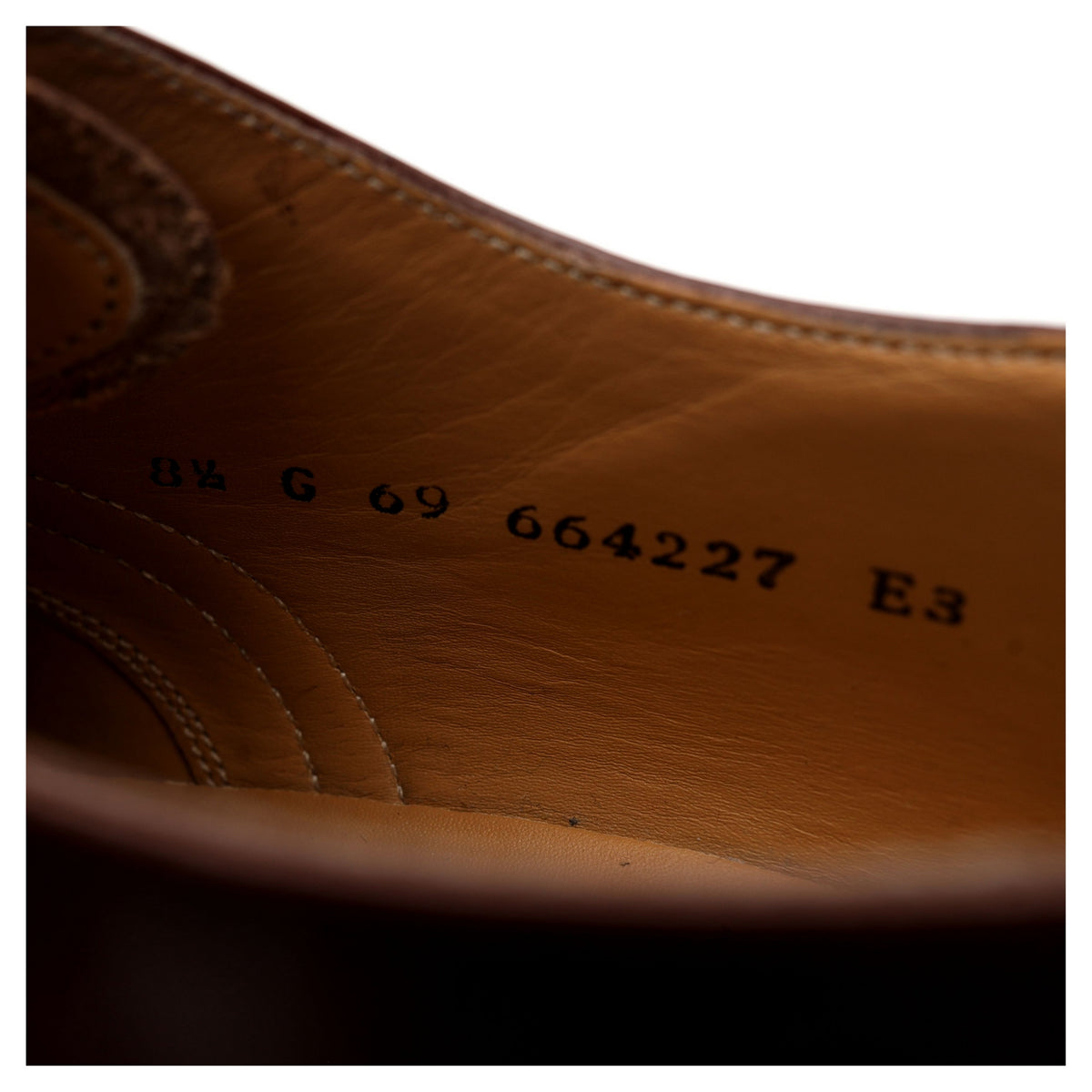 &#39;Albert&#39; Brown Leather Oxford Brogues UK 8.5 G