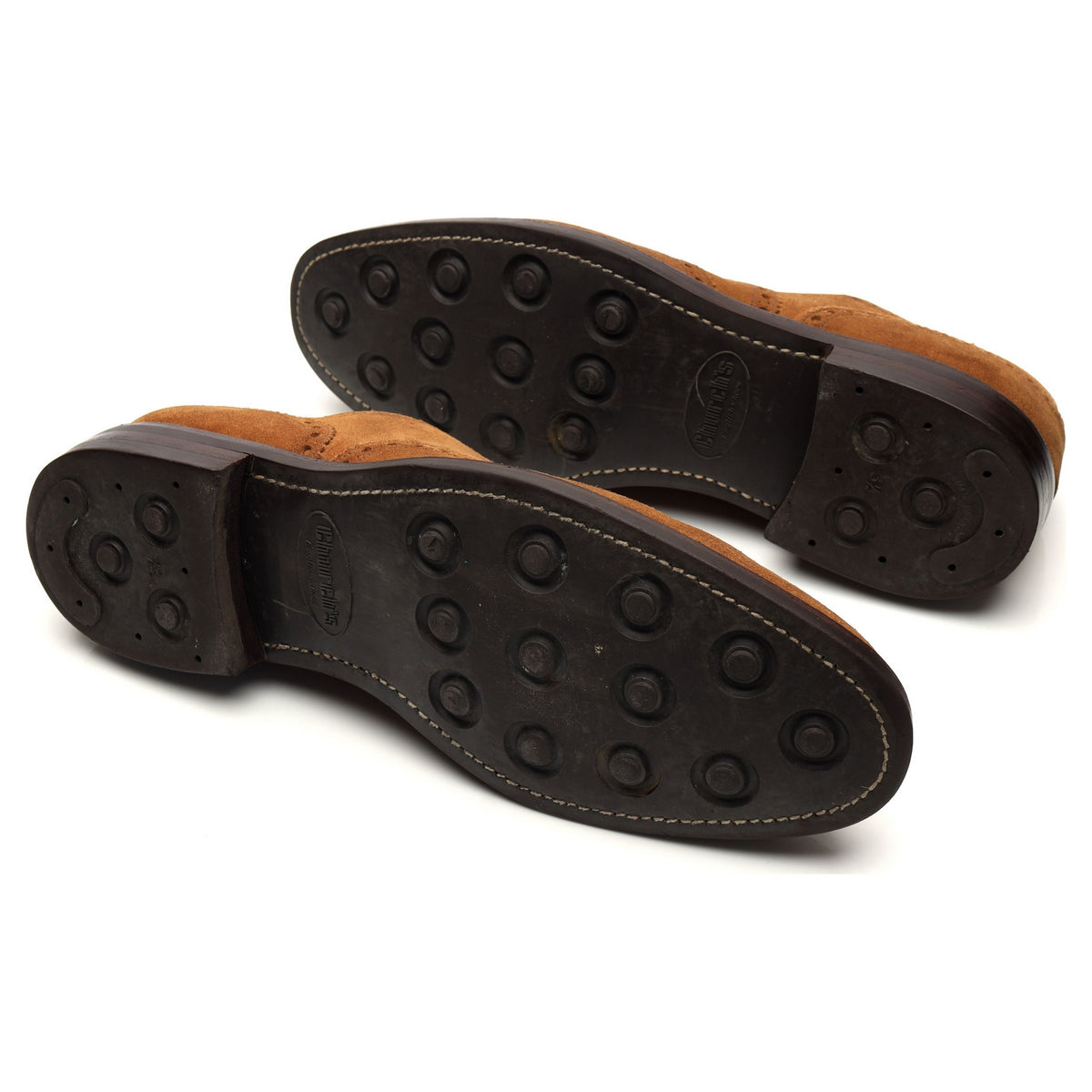 &#39;Fairfield&#39; Snuff Brown Suede Oxford Brogues UK 10.5 F
