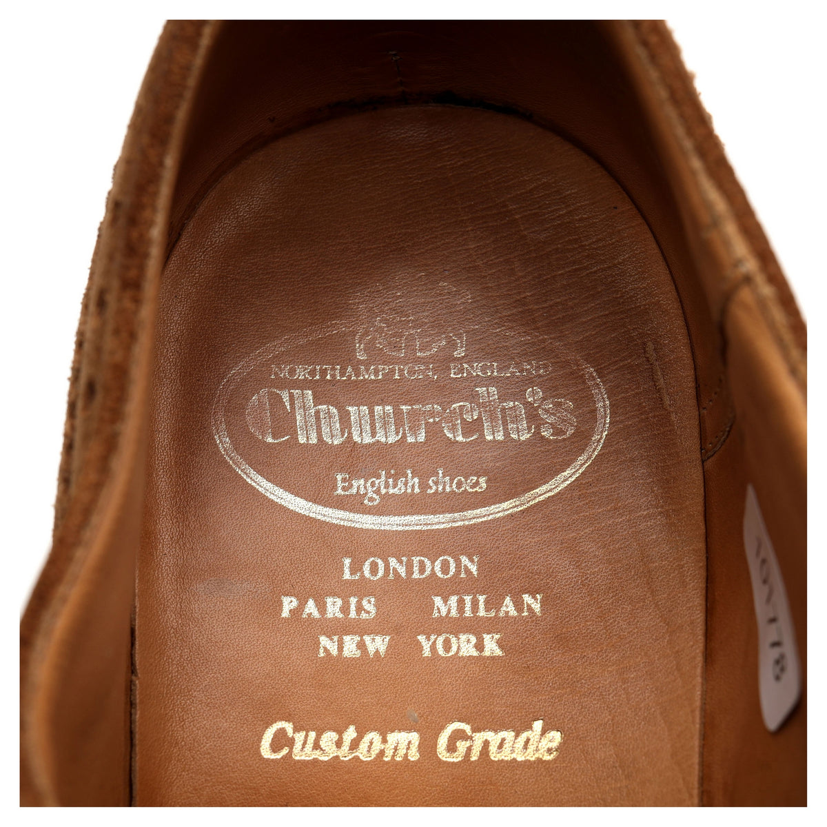 &#39;Fairfield&#39; Snuff Brown Suede Oxford Brogues UK 10.5 F