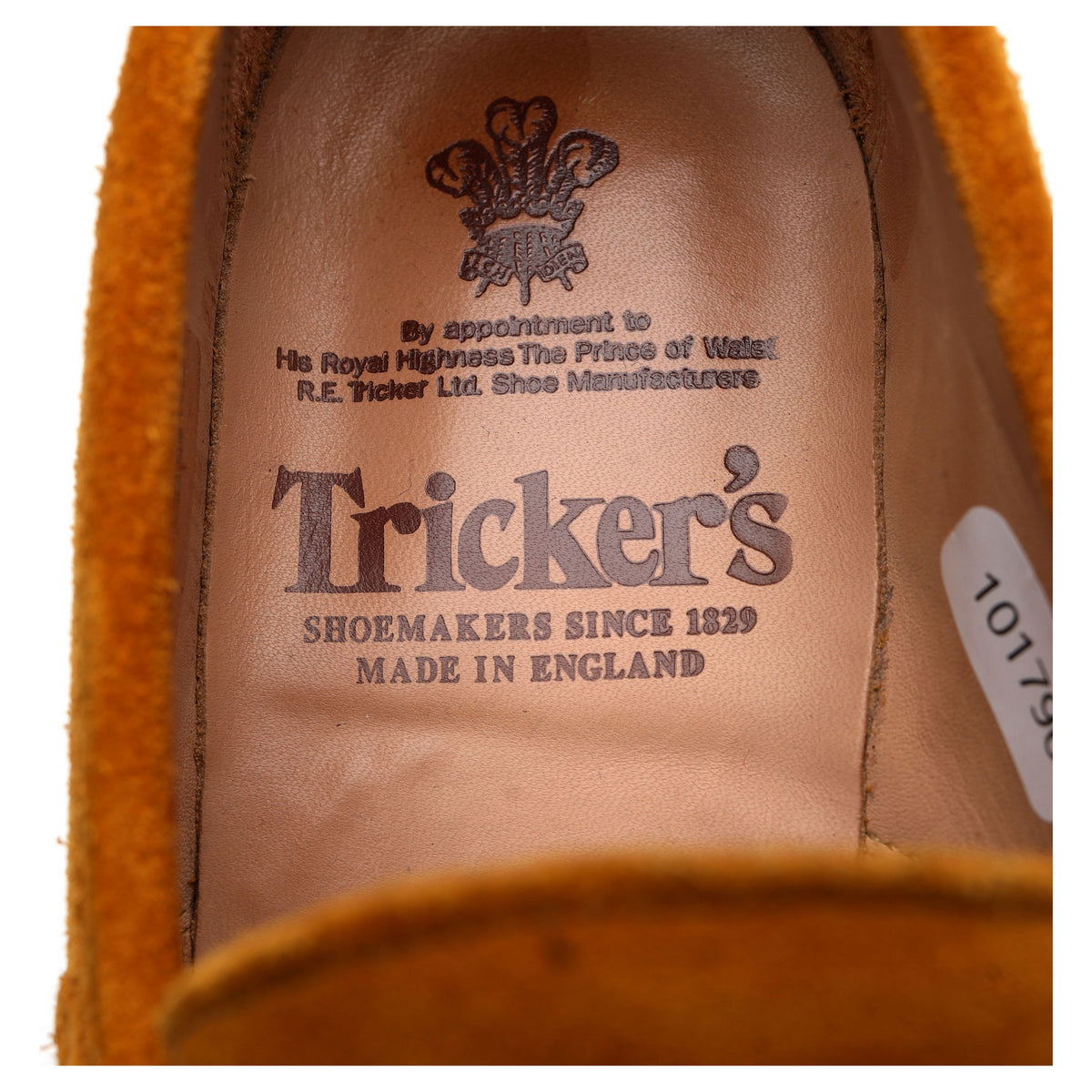 &#39;James&#39; Tan Brown Suede Loafers UK 6