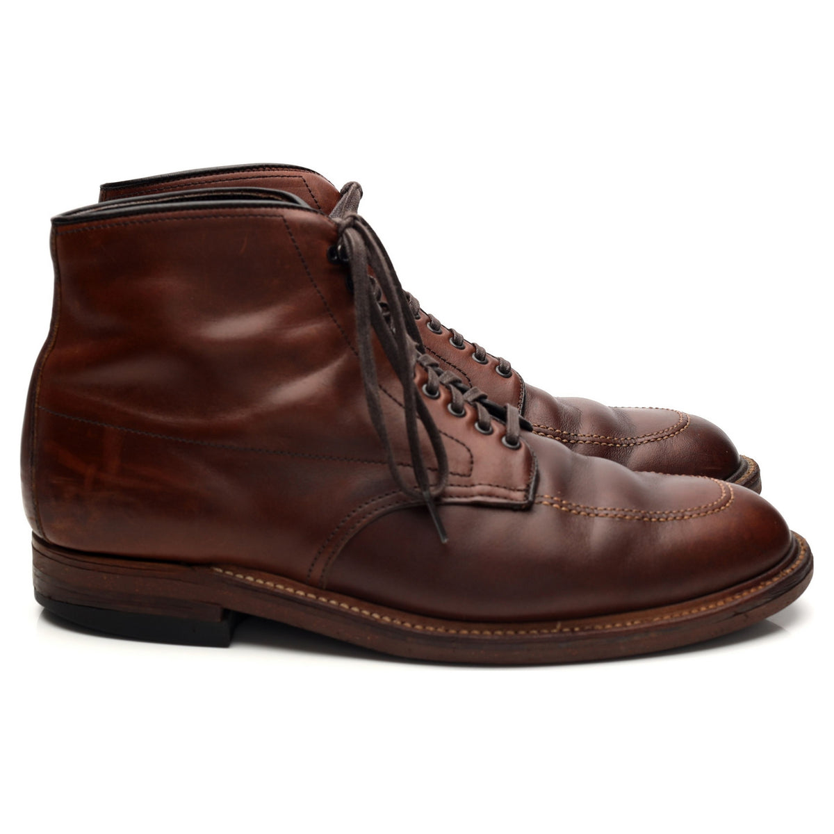 &#39;403&#39; Brown Leather Indy Boots UK 7.5 US 8.5 D