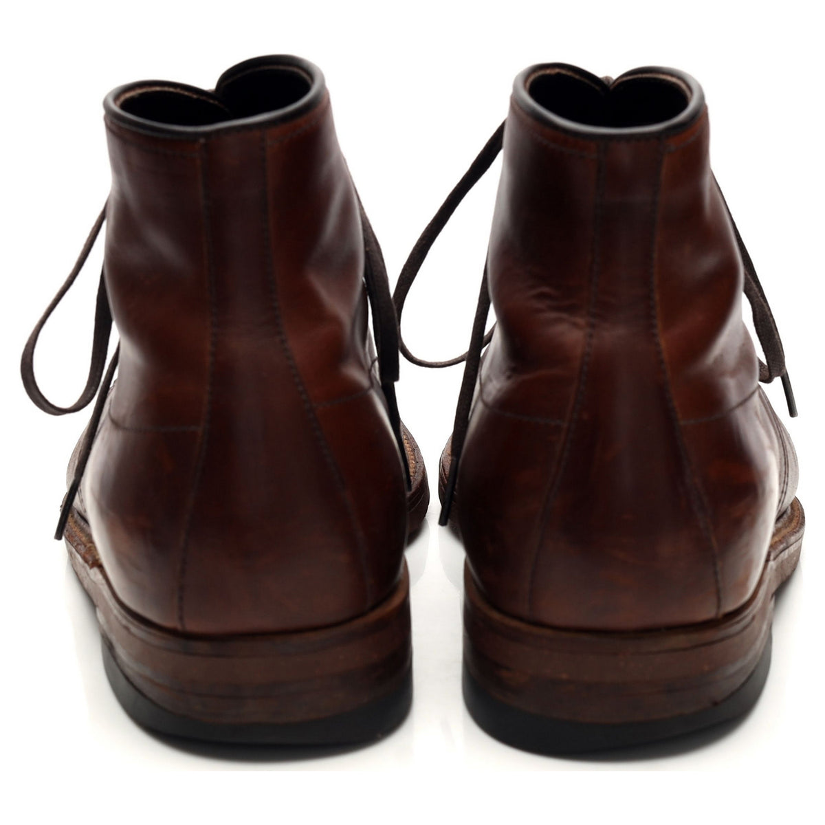 &#39;403&#39; Brown Leather Indy Boots UK 7.5 US 8.5 D