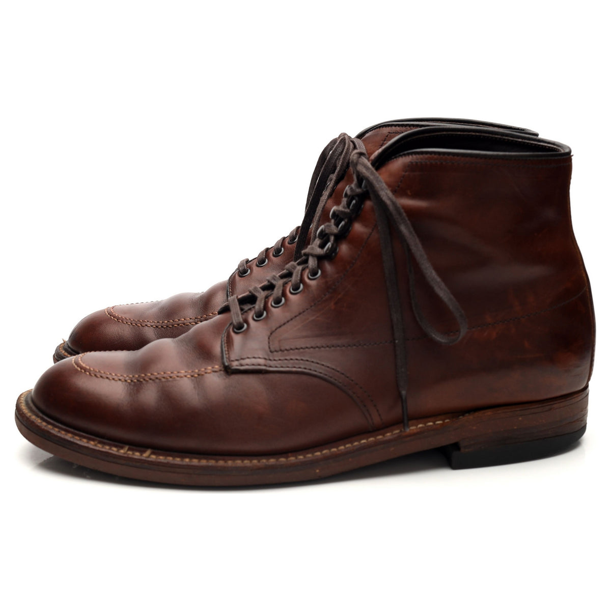 &#39;403&#39; Brown Leather Indy Boots UK 7.5 US 8.5 D