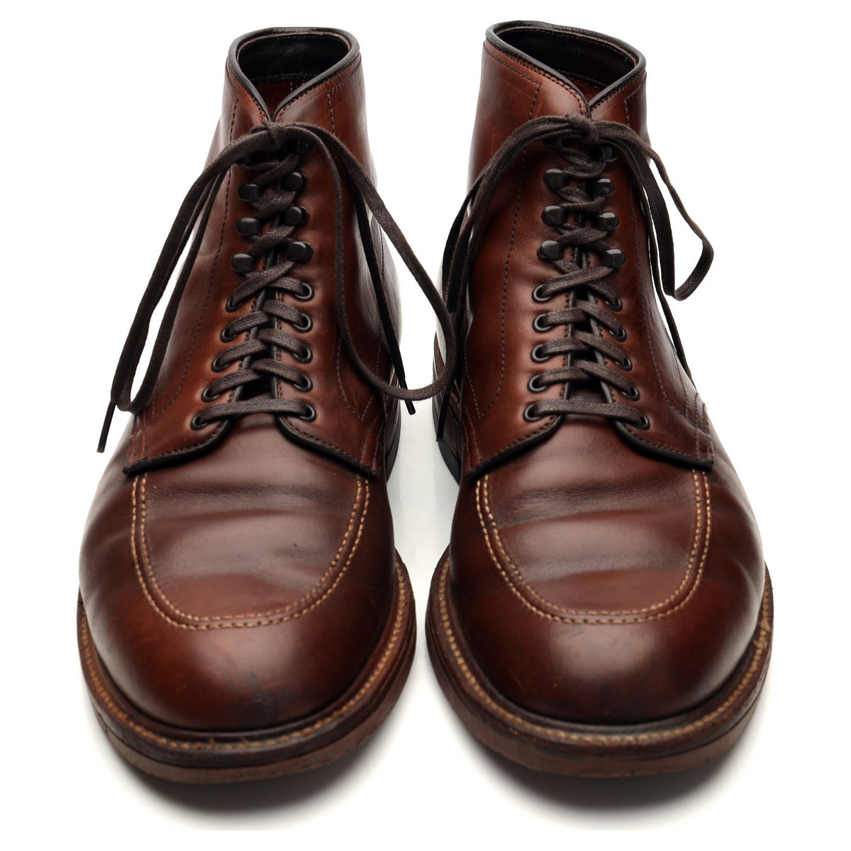 &#39;403&#39; Brown Leather Indy Boots UK 7.5 US 8.5 D