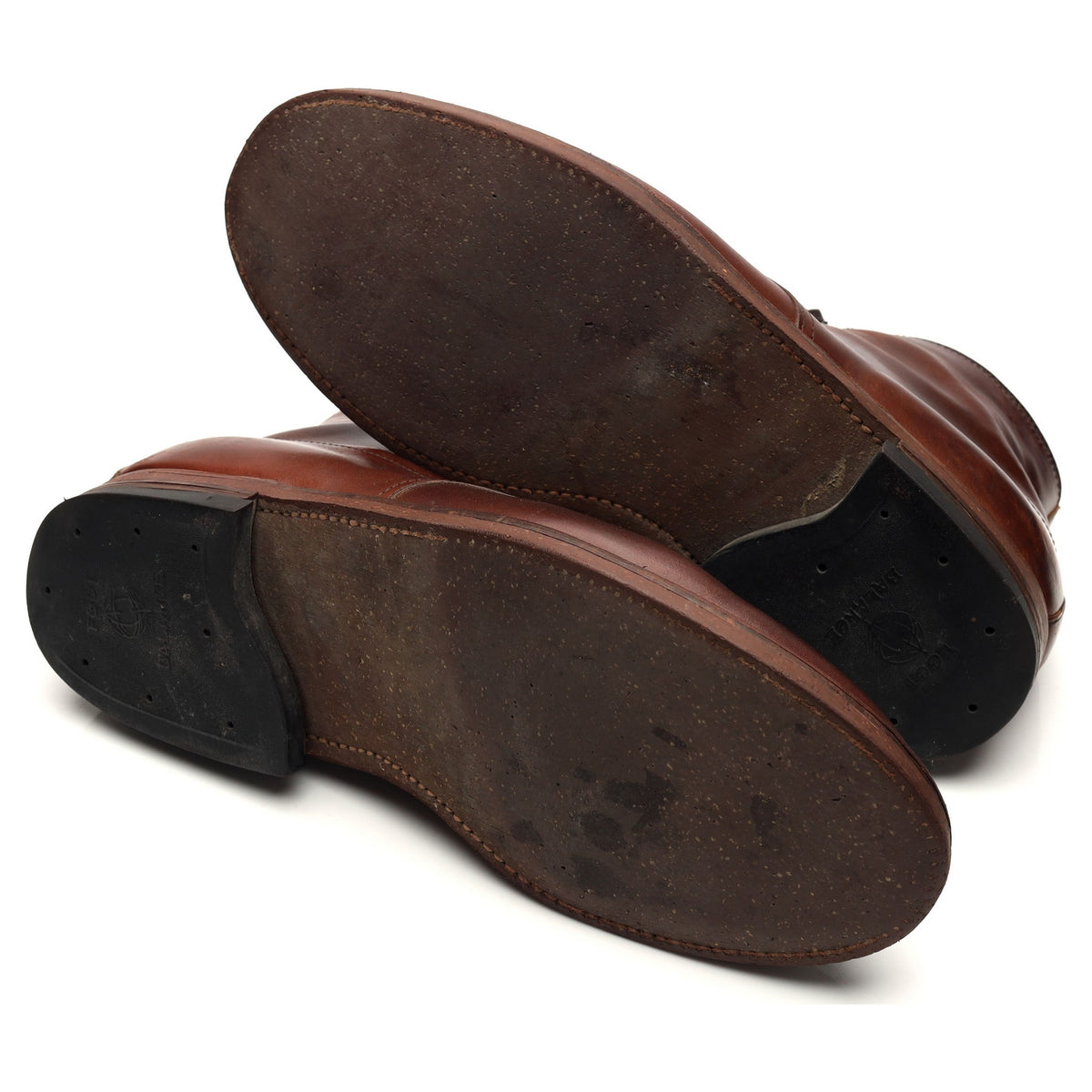 &#39;403&#39; Brown Leather Indy Boots UK 7.5 US 8.5 D