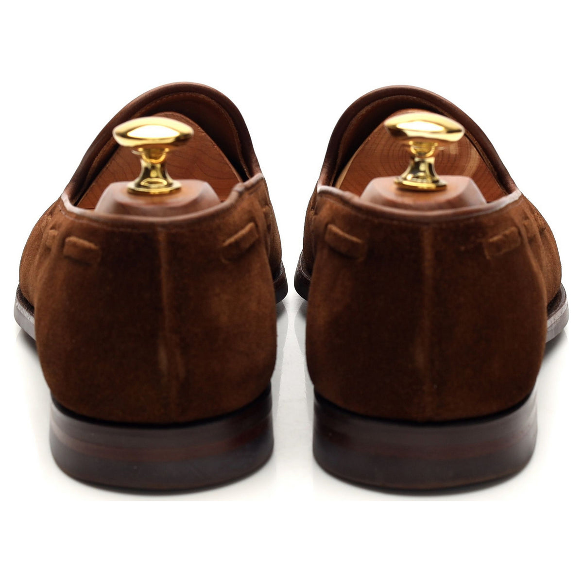 &#39;Cavendish 3&#39; Snuff Brown Suede Tassel Loafers UK 6.5 E