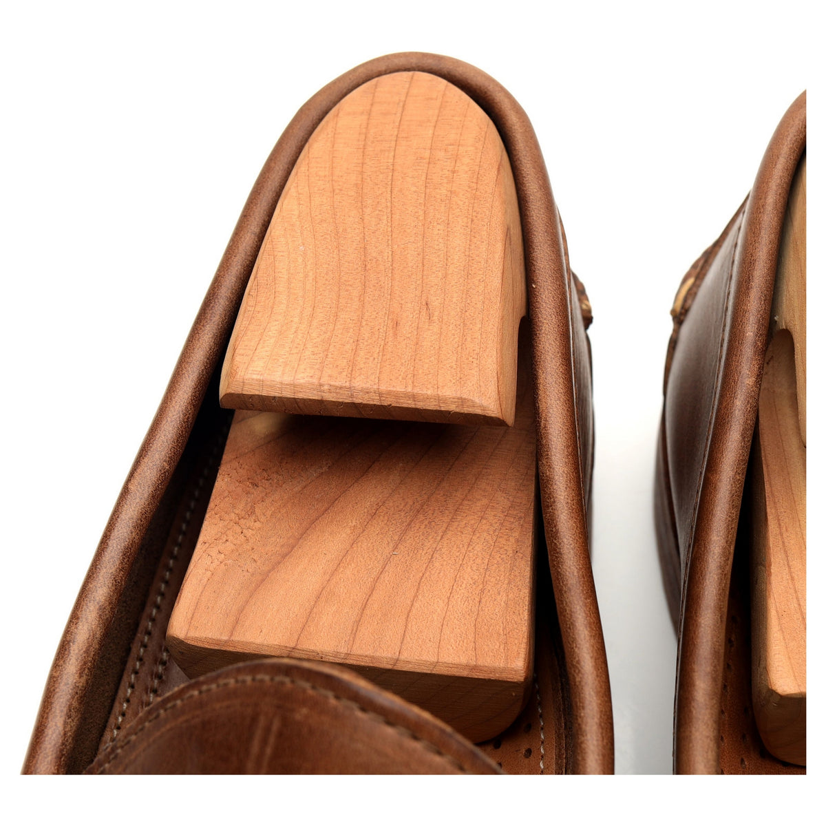 &#39;Beefroll&#39; Brown Leather Penny Loafers UK 8.5 US 9 D