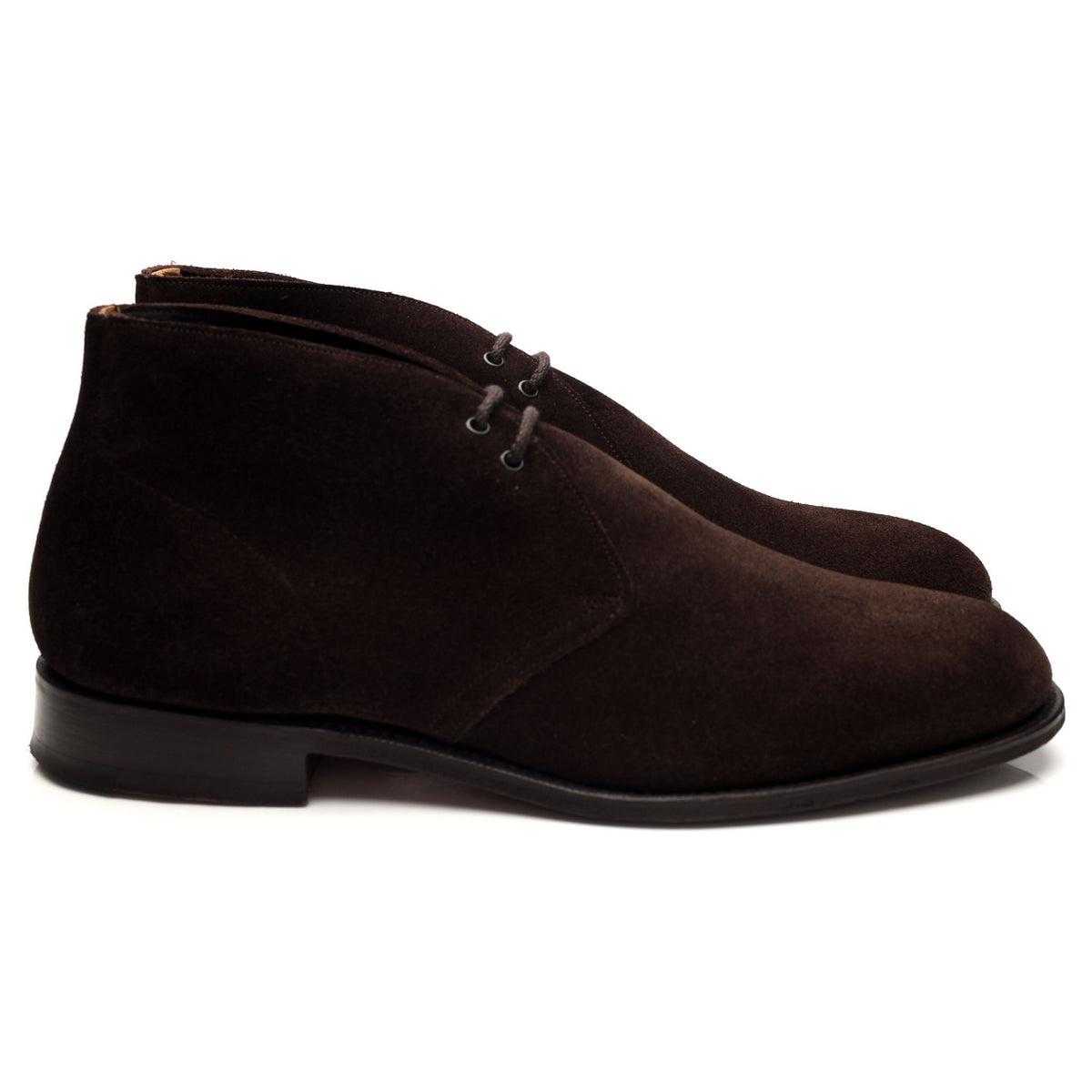 &#39;Sahara&#39; Dark Brown Suede Chukka Boots UK 8.5 G