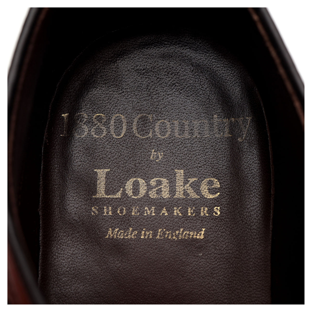 1880 &#39;Birkdale&#39; Brown Leather Derby Brogues UK 8 F