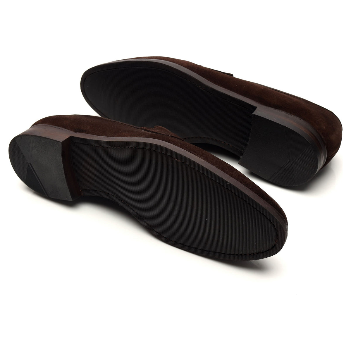 &#39;Sydney&#39; Dark Brown Leather Loafers UK 9.5 E