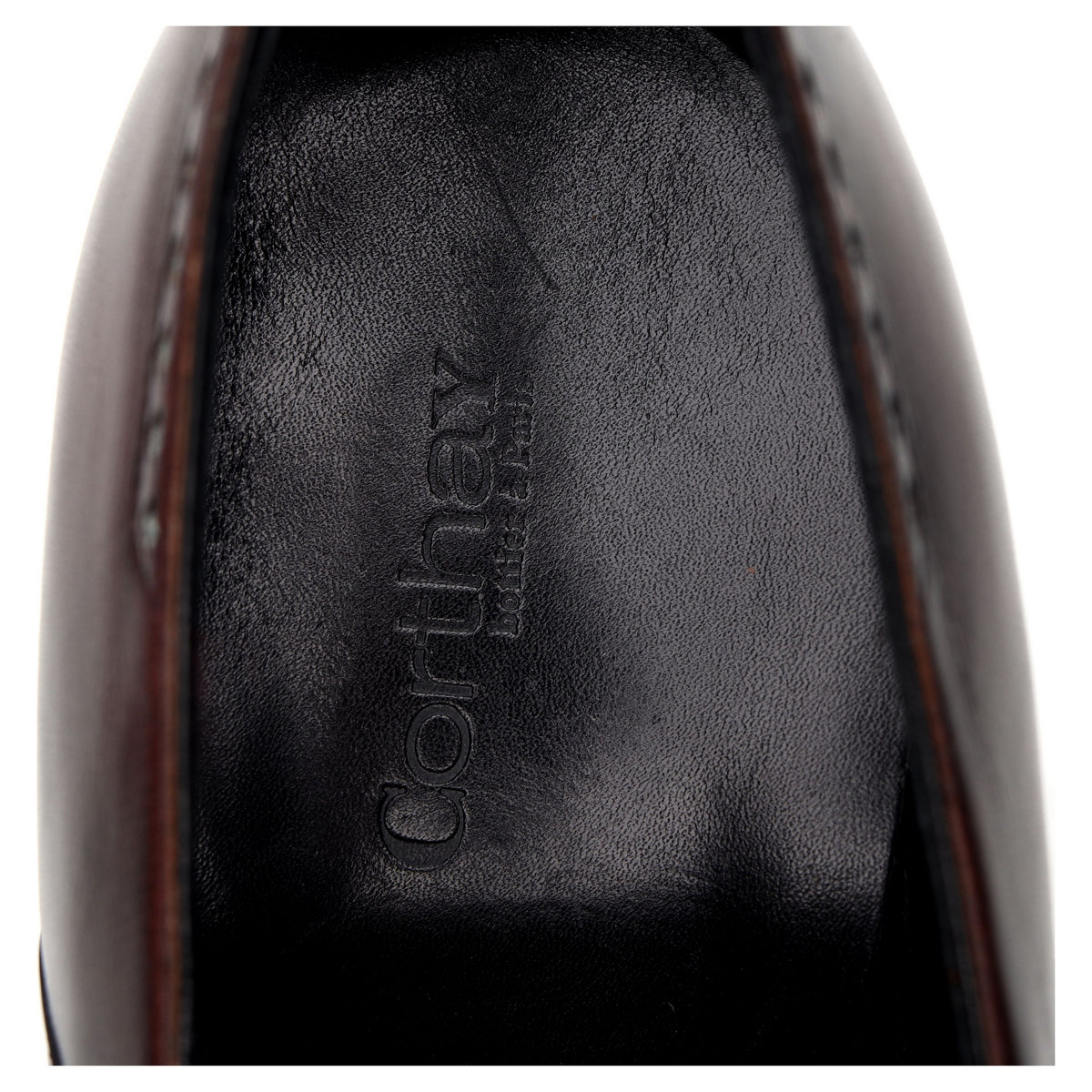 &#39;Lubia&#39; Black Red Leather Derby UK 6