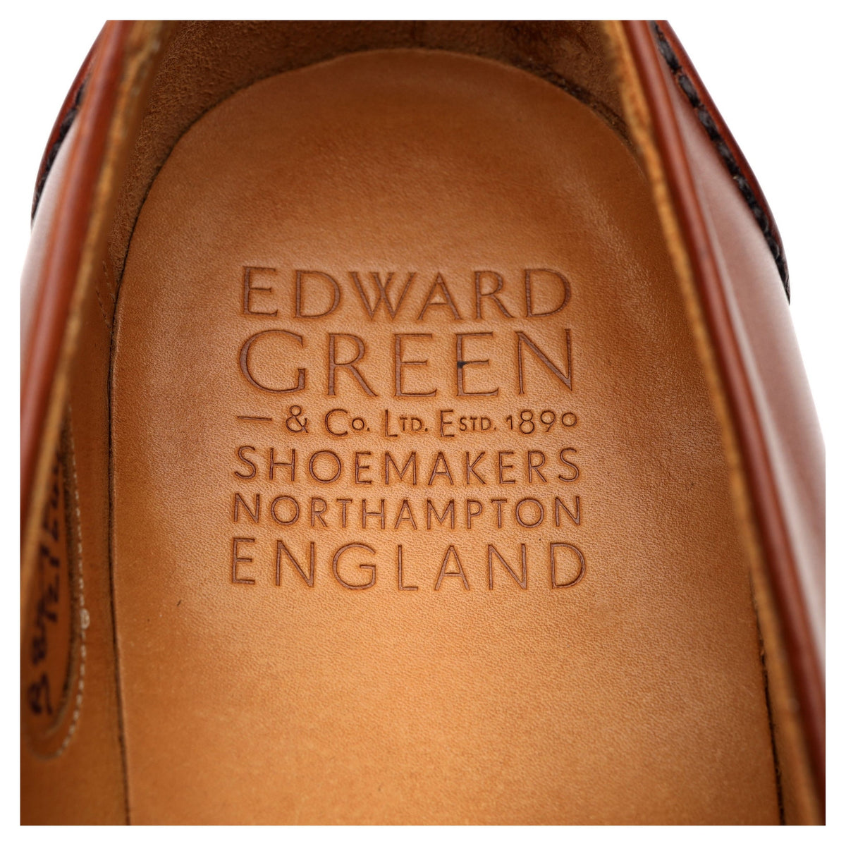 &#39;Longacre&#39; Tan Brown Leather Loafers UK 8.5 E