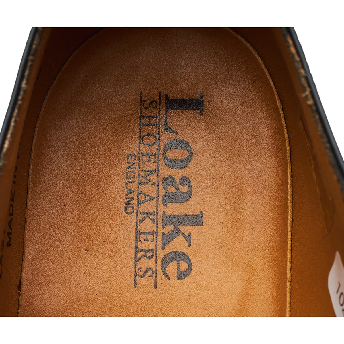 '201B' Black Leather Oxford Brogues UK 7