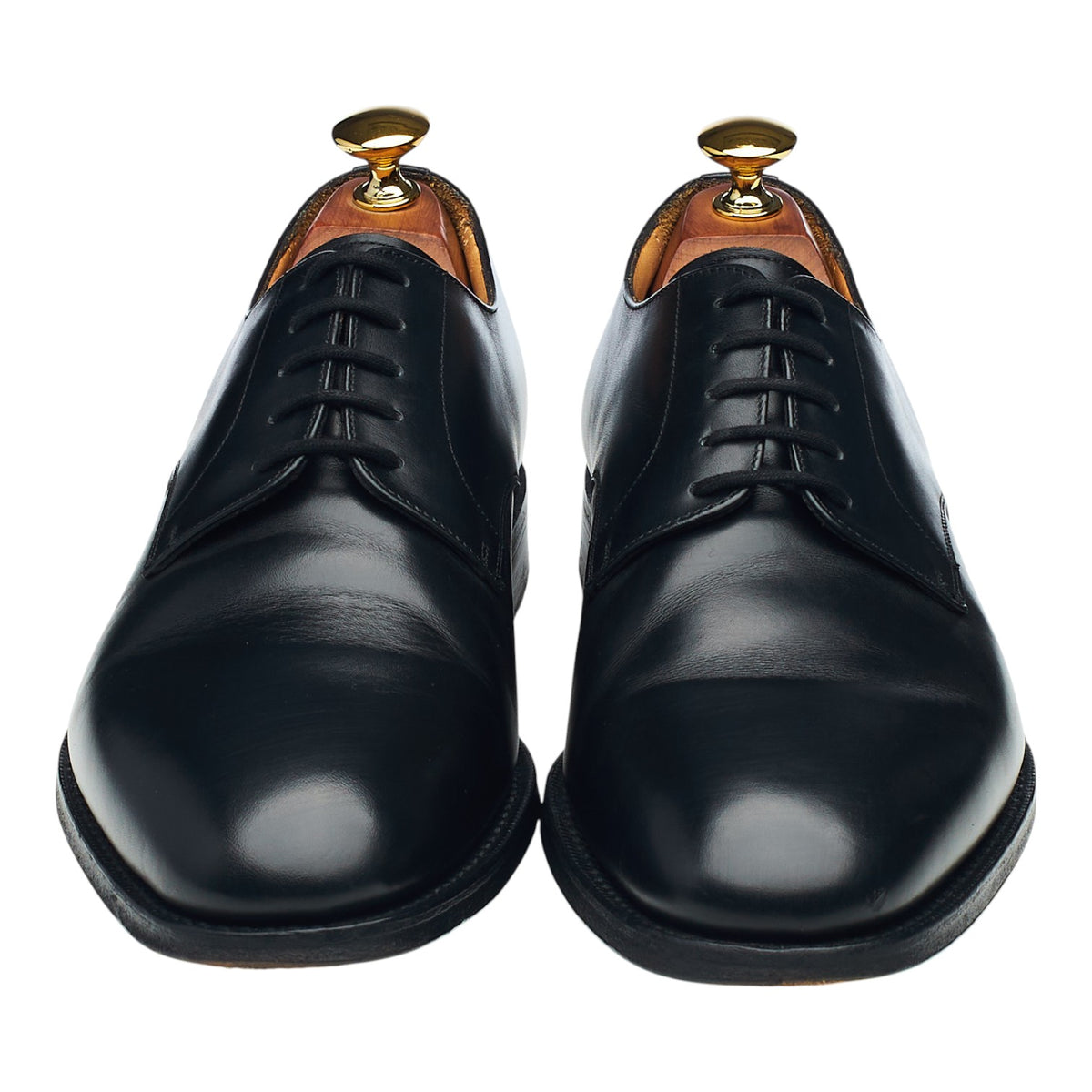 'Clyde' Black Leather Derby UK 6.5 G