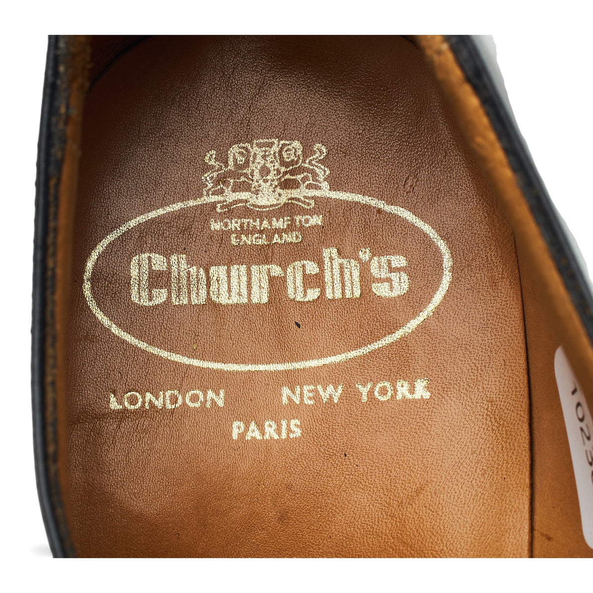 'Clyde' Black Leather Derby UK 6.5 G