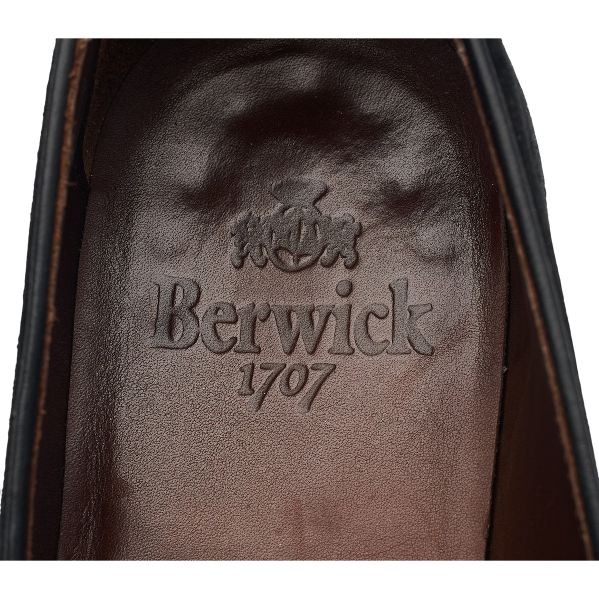 '4951' Black Suede Belgian Loafers UK 8.5 EU 42.5