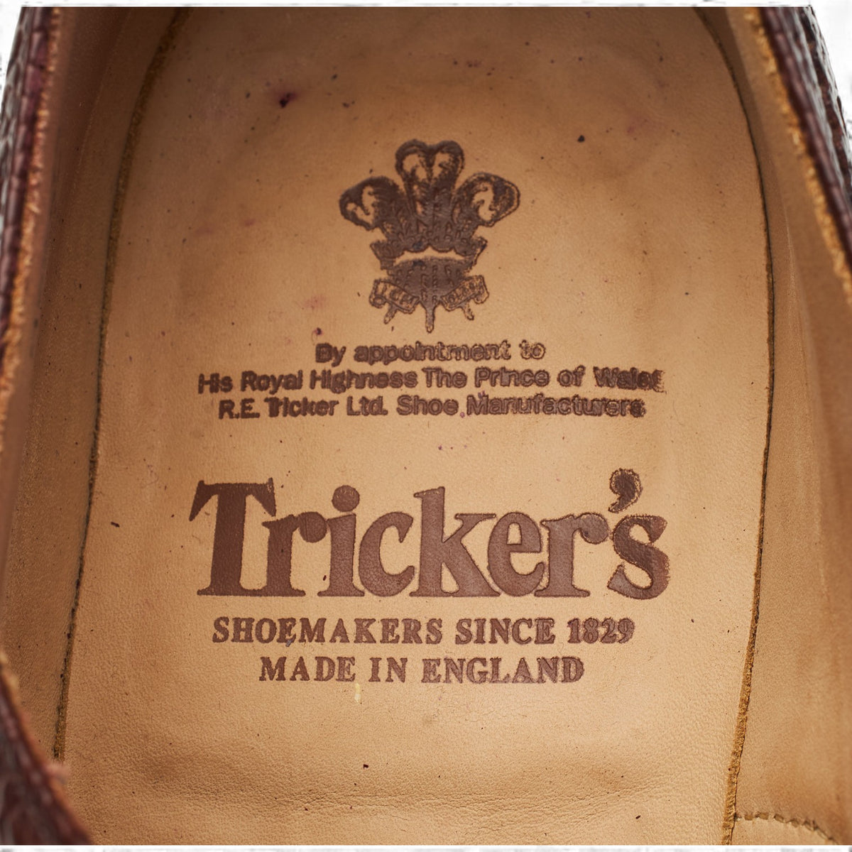 'Ilkley' Brown Grain Leather Derby Brogues UK 10