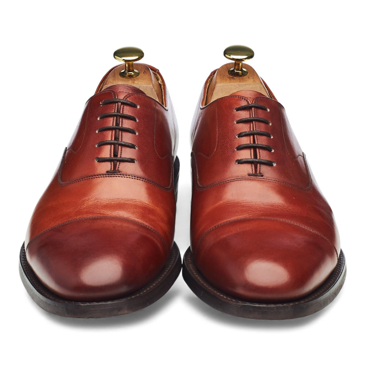 'Malvern' Tan Brown Oxford UK 8 F